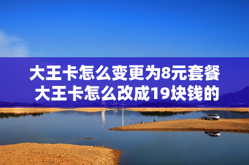大王卡怎么变更为8元套餐 大王卡怎么改成19块钱的套餐