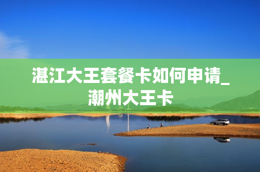 湛江大王套餐卡如何申请_潮州大王卡