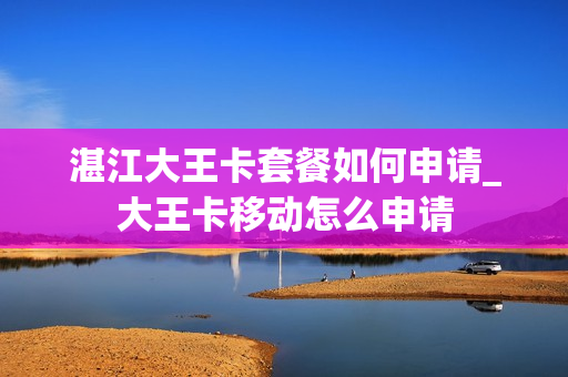 湛江大王卡套餐如何申请_大王卡移动怎么申请