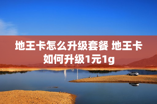 地王卡怎么升级套餐 地王卡如何升级1元1g