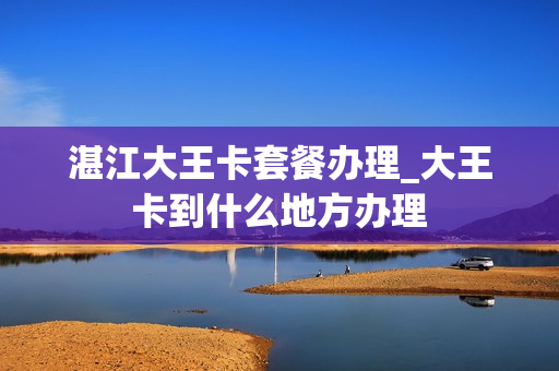 湛江大王卡套餐办理_大王卡到什么地方办理