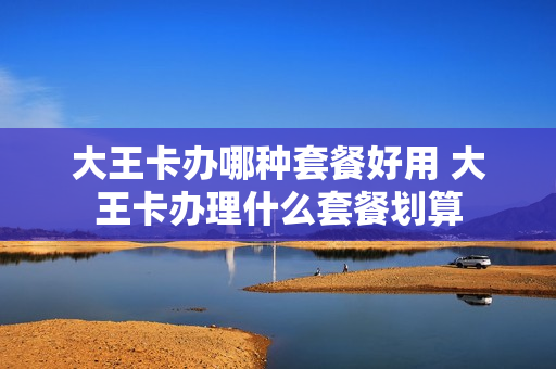 大王卡办哪种套餐好用 大王卡办理什么套餐划算