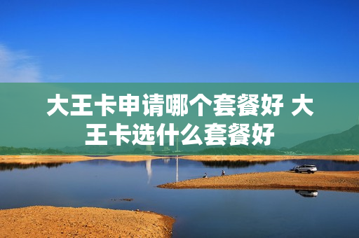 大王卡申请哪个套餐好 大王卡选什么套餐好