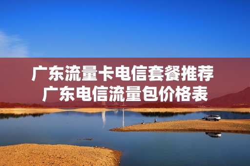 广东流量卡电信套餐推荐 广东电信流量包价格表