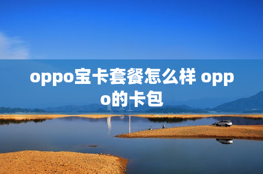 oppo宝卡套餐怎么样 oppo的卡包