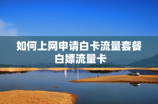如何上网申请白卡流量套餐 白嫖流量卡