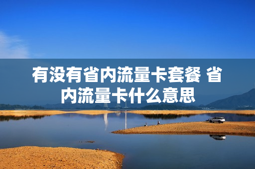有没有省内流量卡套餐 省内流量卡什么意思