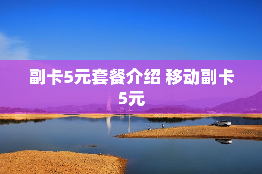 副卡5元套餐介绍 移动副卡5元
