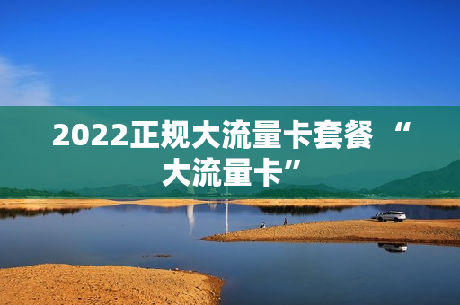2022正规大流量卡套餐 “大流量卡”