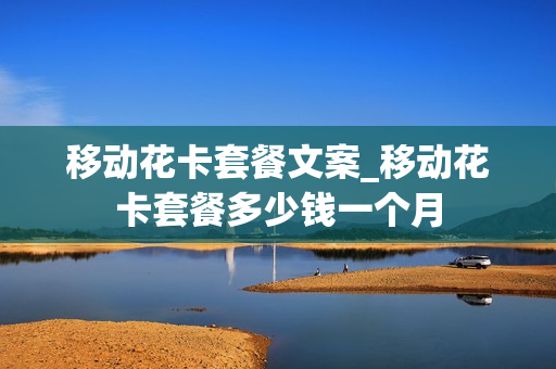 移动花卡套餐文案_移动花卡套餐多少钱一个月