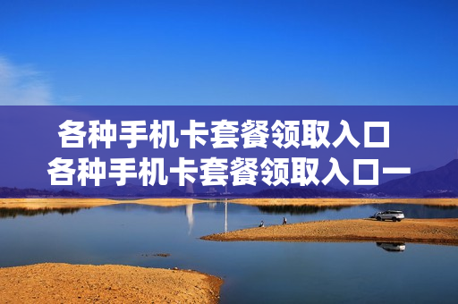 各种手机卡套餐领取入口 各种手机卡套餐领取入口一样吗