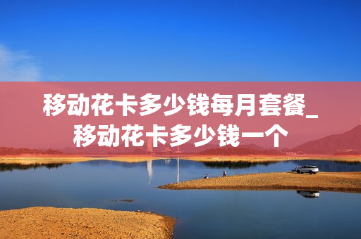 移动花卡多少钱每月套餐_移动花卡多少钱一个
