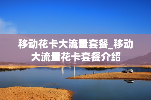 移动花卡大流量套餐_移动大流量花卡套餐介绍