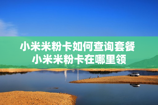 小米米粉卡如何查询套餐 小米米粉卡在哪里领