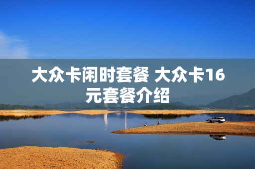 大众卡闲时套餐 大众卡16元套餐介绍
