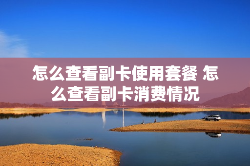 怎么查看副卡使用套餐 怎么查看副卡消费情况