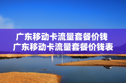 广东移动卡流量套餐价钱 广东移动卡流量套餐价钱表