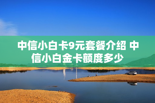 中信小白卡9元套餐介绍 中信小白金卡额度多少