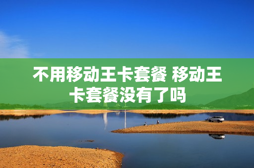 不用移动王卡套餐 移动王卡套餐没有了吗