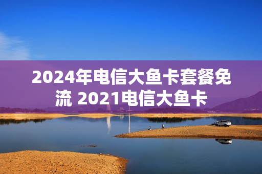 2024年电信大鱼卡套餐免流 2021电信大鱼卡