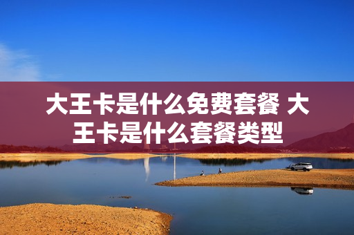 大王卡是什么免费套餐 大王卡是什么套餐类型