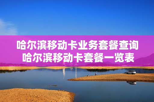 哈尔滨移动卡业务套餐查询 哈尔滨移动卡套餐一览表