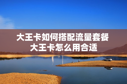 大王卡如何搭配流量套餐 大王卡怎么用合适