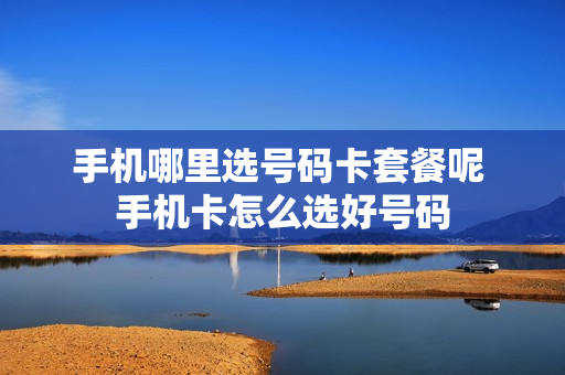 手机哪里选号码卡套餐呢 手机卡怎么选好号码