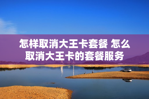 怎样取消大王卡套餐 怎么取消大王卡的套餐服务