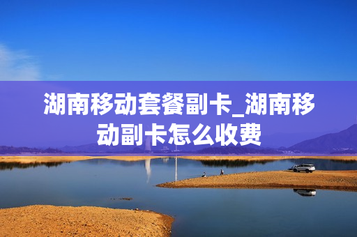 湖南移动套餐副卡_湖南移动副卡怎么收费