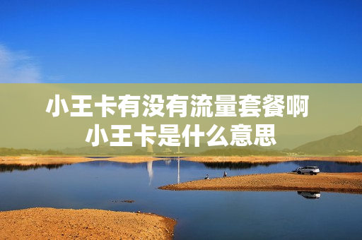 小王卡有没有流量套餐啊 小王卡是什么意思