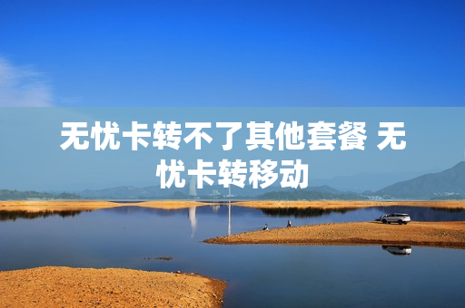 无忧卡转不了其他套餐 无忧卡转移动