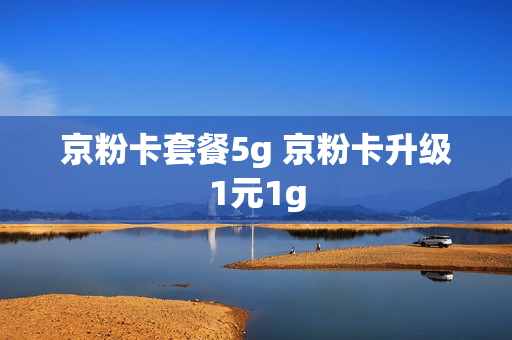 京粉卡套餐5g 京粉卡升级1元1g