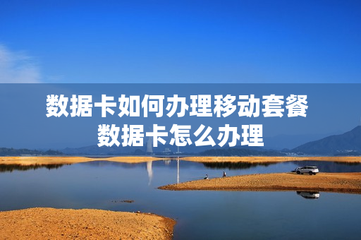 数据卡如何办理移动套餐 数据卡怎么办理