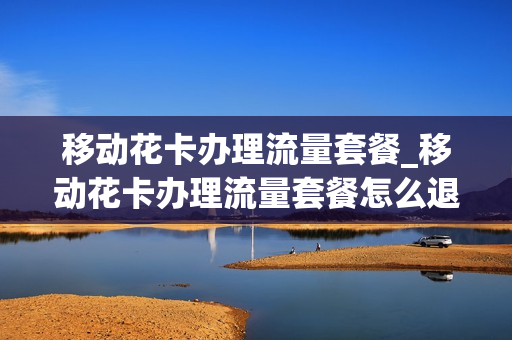 移动花卡办理流量套餐_移动花卡办理流量套餐怎么退订