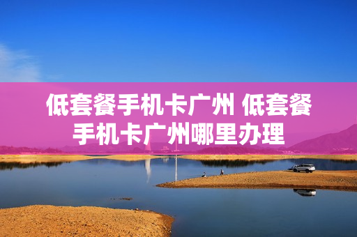 低套餐手机卡广州 低套餐手机卡广州哪里办理