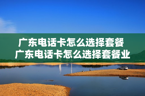 广东电话卡怎么选择套餐 广东电话卡怎么选择套餐业务