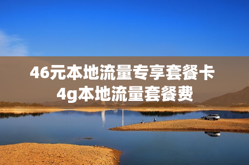 46元本地流量专享套餐卡 4g本地流量套餐费