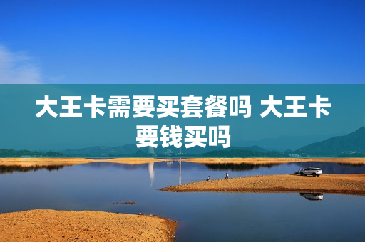 大王卡需要买套餐吗 大王卡要钱买吗