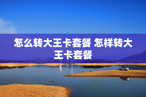 怎么转大王卡套餐 怎样转大王卡套餐