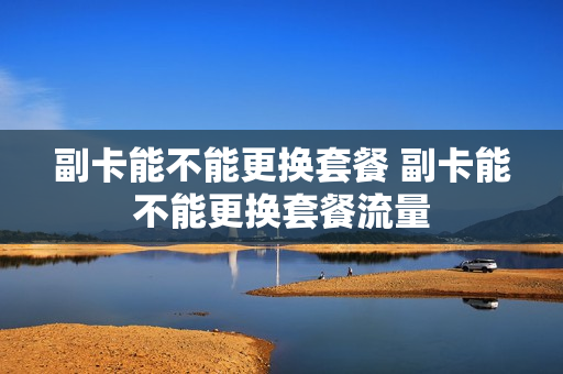 副卡能不能更换套餐 副卡能不能更换套餐流量