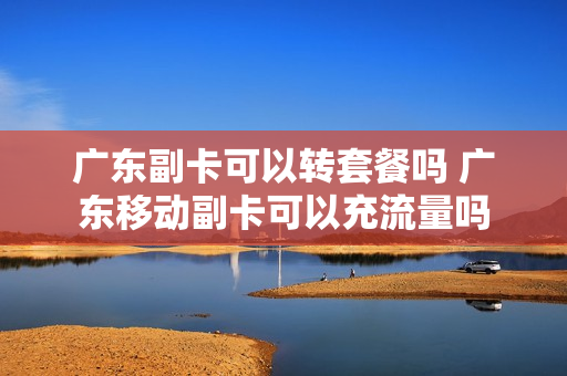 广东副卡可以转套餐吗 广东移动副卡可以充流量吗
