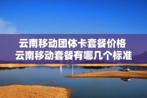 云南移动团体卡套餐价格 云南移动套餐有哪几个标准套餐