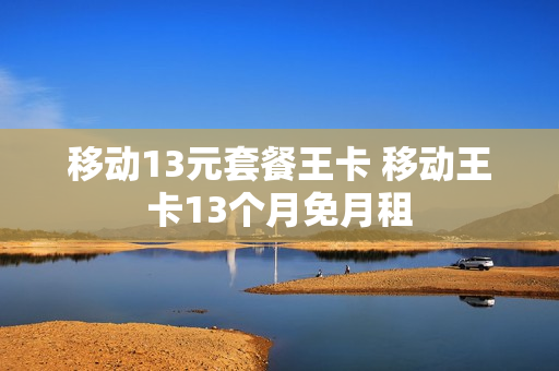 移动13元套餐王卡 移动王卡13个月免月租
