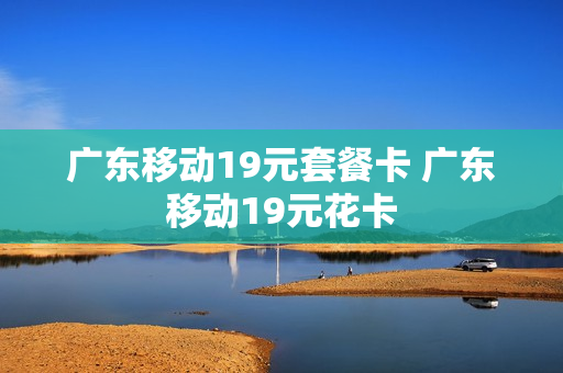 广东移动19元套餐卡 广东移动19元花卡