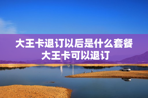 大王卡退订以后是什么套餐 大王卡可以退订