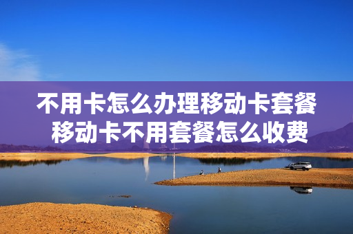 不用卡怎么办理移动卡套餐 移动卡不用套餐怎么收费