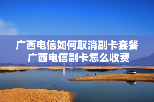 广西电信如何取消副卡套餐 广西电信副卡怎么收费