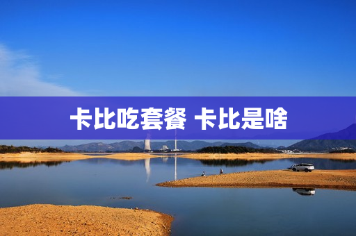 卡比吃套餐 卡比是啥