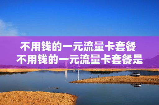 不用钱的一元流量卡套餐 不用钱的一元流量卡套餐是真的吗